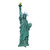 Statue of Liberty Centerpiece. Made of cardboard, this decoration has Lady Liberty printed on both sides. Measures 16.75in. Statue of Liberty Centerpiece. Made of cardboard, this decoration has Lady Liberty printed on both sides. Measures 16.75in.