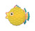 Tissue Bubble Fish - Yellow fluffy tissue paper body, complete with cardstock eyes, mouth, and fins. Package includes 1 count decoration, measuring 12in. Tissue Bubble Fish - Yellow fluffy tissue paper body, complete with cardstock eyes, mouth, and fins. Package includes 1 count decoration, measuring 12in.