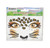 Glitter and Gems Face Art - Leopard. This sticker set features a variety of glittery shapes and colorful gems. Desired style not guaranteed. 34 count sticker pieces, 1 set. Glitter and Gems Face Art - Leopard. This sticker set features a variety of glittery shapes and colorful gems. Desired style not guaranteed. 34 count sticker pieces, 1 set.
