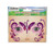 Glitter and Gems Face Art - Butterfly. This sticker set features a variety of glittery shapes and colorful gems. Desired style not guaranteed. 17 count sticker pieces, 1 set. Glitter and Gems Face Art - Butterfly. This sticker set features a variety of glittery shapes and colorful gems. Desired style not guaranteed. 17 count sticker pieces, 1 set.
