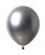 Platinum Silver Latex Balloons. Package includes 50 count, 12 inch uninflated balloons.