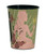Wicked Plastic Favor Cup. This black plastic cup has a wraparound design featuring muted greens and pinks. The "W" from the Wicked logo stands out, surrounded by butterflies and silhouettes of Elphaba and Glinda. Durable and reusable. Package includes 1 count plastic cup measuring 16oz.