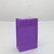 Purple Paper Treat Bags. These paper bags feature attached paper handles. Medium includes 10 count bags measuring 5.25in x 8.25in x3.25in. Purple Paper Treat Bags. These paper bags feature attached paper handles. Medium includes 10 count bags measuring 5.25in x 8.25in x3.25in.