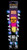 Halloween Flashing Necklace - ghosts. This light-up necklace features 8 bright LEDs and 3 Light modes. It's available in tiny pumpkins (yellow light) or tiny ghosts (blue light). Batteries included. Package includes 1 count necklace. Desired style not guaranteed. One size fits most.
