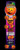 Halloween Light Up Necklace - pumpkins. This light-up necklace features 8 bright LEDs and 5 Light modes. It's available in pumpkins (orange light), ghosts (blue light), or skulls (red light). Batteries included. Package includes 1 count necklace. Desired style not guaranteed. One size fits most.