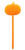 Plastic Pumpkin Picks and Cauldron. The mini black plastic cauldron contains translucent orange picks with jack o lanterns on the top. Package includes 37 count picks and 1 count mini cauldron measuring 2in.