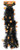 Glow in the Dark Halloween Tinsel - Black Tinsel with Jack O Lanterns. This 3ply foil tinsel has diecut characters that glow in the dark. Styles included black tinsel with ghosts, black tinsel with jack o lanterns, and purple tinsel with spiders. Desired style not guaranteed. Measures 9ft.