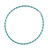 Striped Fun Hoop - Turquoise 22in. This plastic hoop features a foil paper striped coating of iridescent silver and either pink (about 20in), turquoise (about 22in), purple (about 26in), or red (about 28in). Their filled with tiny pieces that rattle when moving around. Desired color and size not guaranteed.