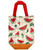 Summer Theme Reusable Plastic Bags - Watermelon. These plastic bags feature various summery designs inspired by fruit, such as watermelon, pineapple, papaya, and citrus. Desired style not guaranteed. Package includes 2 count bags measuring 9in x 8.25in x 4.25in.