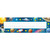 These printed cardstock nameplates are perfect for labeling students' desks, cubbies, work folders, and more. These rectangular Outer Space Crew Name Plates have a space to write a name and a border decorated with a colorful starry background with planets, spaceships, and an astronaut. Package includes 36 pieces measuring 11.5in x 3.5in.