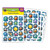 Sticker Sheets - Positive Planets. These stickers are great for encouraging good work or behavior in a classroom setting. These shaped colorful planet themed stickers feature motivational sayings such as "COOL!" "AWESOME!" "NICE JOB!" and more. Package includes 120 count stickers in 20 designs, measurements vary between about 1.5in - 7/8in.