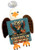 USA 250th Birthday Suction Cup Plush Window Hanger - Eagle with sign "STILL THE GREATEST COUNTRY IN THE WORLD." In the shape of an eagle or President Trump, this small plush hanger features a suction cup and a phrase. Desired style not guaranteed. Package includes 1 count hanger. Plush measures about 4.75in x 3.5in.