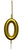Gold Sparkleez Number Candle - 0. This candle with a gold finish starts as a dazzling sparkler before lighting a classic burning flame. Perfect for birthdays, anniversaries, and milestone events, it's a fun and festive way to make any cake shine! Package includes 1 count candle measuring about 2.5in without wicks or picks, slight variations based on number.