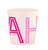Plastic Mahjong Shot Glasses. These small off white cups have "MAHJ" in multicolor letters wrapping around the sides. Package includes 10 count cups measuring 2oz, about 2in tall, 1.25in in diameter.