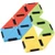 This Folding Fidget Toy is made up of multicolor double hinged plastic triangles that can be folded into multiple geometric designs. Package includes 1 count toy that measures into a 1.5in when completely folded.
