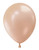 Luster Tuscan Apricot Latex Balloons. Package includes 12 count, 12 inch uninflated balloons.