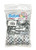 Platinum Silver Latex Balloons. Package includes 50 count, 5 inch uninflated balloons.
