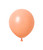 Peach Latex Balloons. Package includes 100 count, 5 inch uninflated balloons.