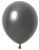 Pearl Black Latex Balloons. Package includes 25 count, 18 inch uninflated balloons.