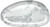 Melamine Marble Organic Shape Tray. This sturdy, reusable, hard plastic tray features an organic, slightly oval shape with a white marble finish. Package includes 1 count tray measuring about 19.5in x 11in.