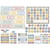 Bulletin Board Display Set - Calendar Classroom Cottage. This set includes easy to read pieces for numbers, months, days of the week, seasons, weather, and holidays, as well as a countdown of school days, all with charming floral patterns and muted colors. Blank calendar measures 24in x 18in. Includes 111 total pieces.