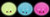 Glow in the Dark Squeezy Dumpling. Shaped like a round dumpling with a cute face, this stress toy arrives in a mystery color and can glow in the dark when exposed to light. Desired color not guaranteed, no returns or exchanges. Package includes 1 count toy measuring about 3.5in in a plastic steamer pot shaped container measuring 3.75in in diameter, 1.8in tall.