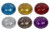 Glitter Squeezy Dumpling. Shaped like a round dumpling, this stress toy arrives in a mystery glittery color. Desired color not guaranteed, no returns or exchanges. Package includes 1 count toy measuring about 3.5in in a plastic steamer pot shaped container measuring 3.75in in diameter, 1.8in tall.