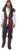 Seven Seas Pirate Adult. This polyester costume features a red headscarf, a matching red waist sash, a white top with long sleeves tattered on the ends, black trousers, a brown waistcoat, and matching brown boot covers. Shoes not included. Available in adult sizes X Small, Small, Medium, Large, X Large, 2X Large, and 3X Large.