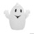 Ghost Puffer. Squeezing this white ghost shaped toy will make it puff out between your fingers. Package includes 1 count toy measuring 3in.