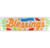 Harvest Gel Clings - Foliage and Harvest Blessings. These translucent gel clings feature icons such as leaves, pumpkins, and acorns. Available with a turkey and "FALL" or foliage and "HARVEST Blessings". Desired style not guaranteed. Package measures 19in x 5.5in.