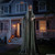 Light Up Swaying Skeleton Reaper Halloween Decoration. Draped in tattered fabrics and gauze, this plastic skeleton features a swaying motion, red light up eyes, and creepy noises when activated. Requires 6 AA batteries (not included) and assembly. Dimensions: 7ft