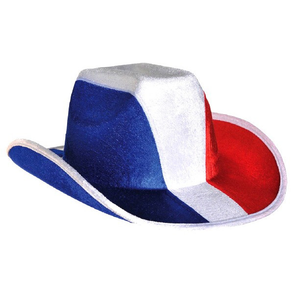 Red, White, \u0026 Blue Cowboy Hat - Party 