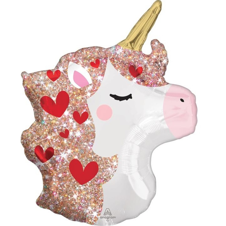 Unicorn Sparkles Balloon 21in