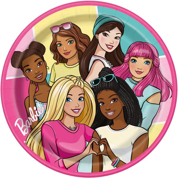 Barbie Luncheon Plates - Party Time, Inc.