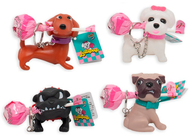 ★美品★Lucasi★ルカシー★良品★チューリップウッド★アメ豚革 Lollipup Keychain