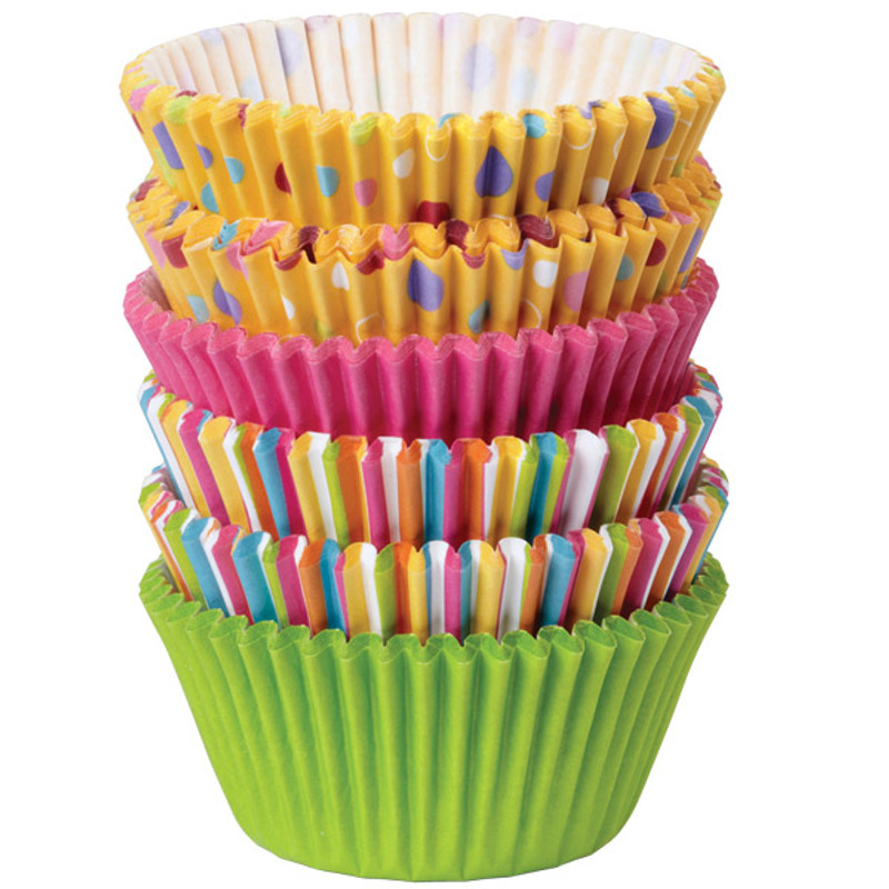Sweet Dots & Stripes Baking Cups 150ct