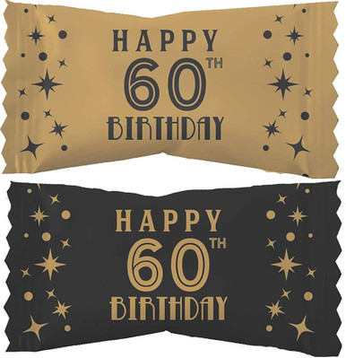 60th Celebration Birthday Party Mints - Party Time, Inc.