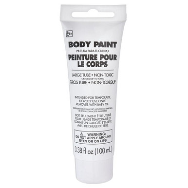 White Body Paint - Party Time, Inc.