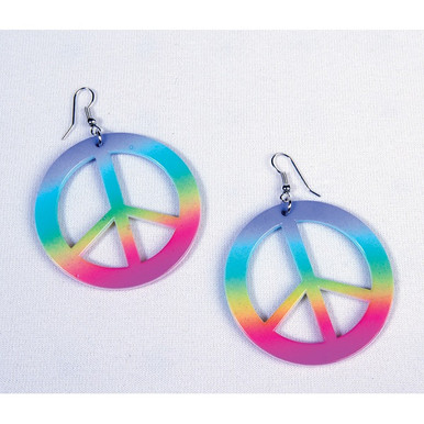 Rainbow Peace Earrings