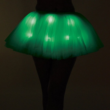 Green Light Up Tutu - Party Time, Inc.