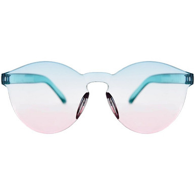 24 Pairs Colorful Glasses Transparent Rimless Round Fun Party Eyewear Hoteam 24 Pairs Colored Sunglasses Bulk Rimless Fun Party  main image 3