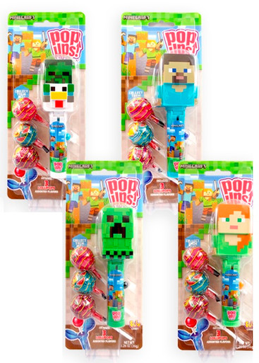 Minecraft Pop Up Lollipop