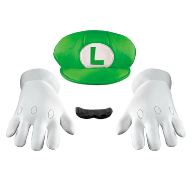 Super Mario Adult Luigi Kit - Party Time, Inc.