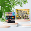 POSCART POSCA PC-3M ASSORTED PASTEL SETS AND Adult Blooming Garden Colouring Book BUNDLE (UMCBSET02) | POSCART