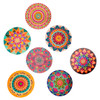 DIY Wooden Mandala Painting Kit Discs | Set of 3 | PoscART