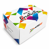 PoscART Box of Creativity packaging box shown on a white background in angled product view.