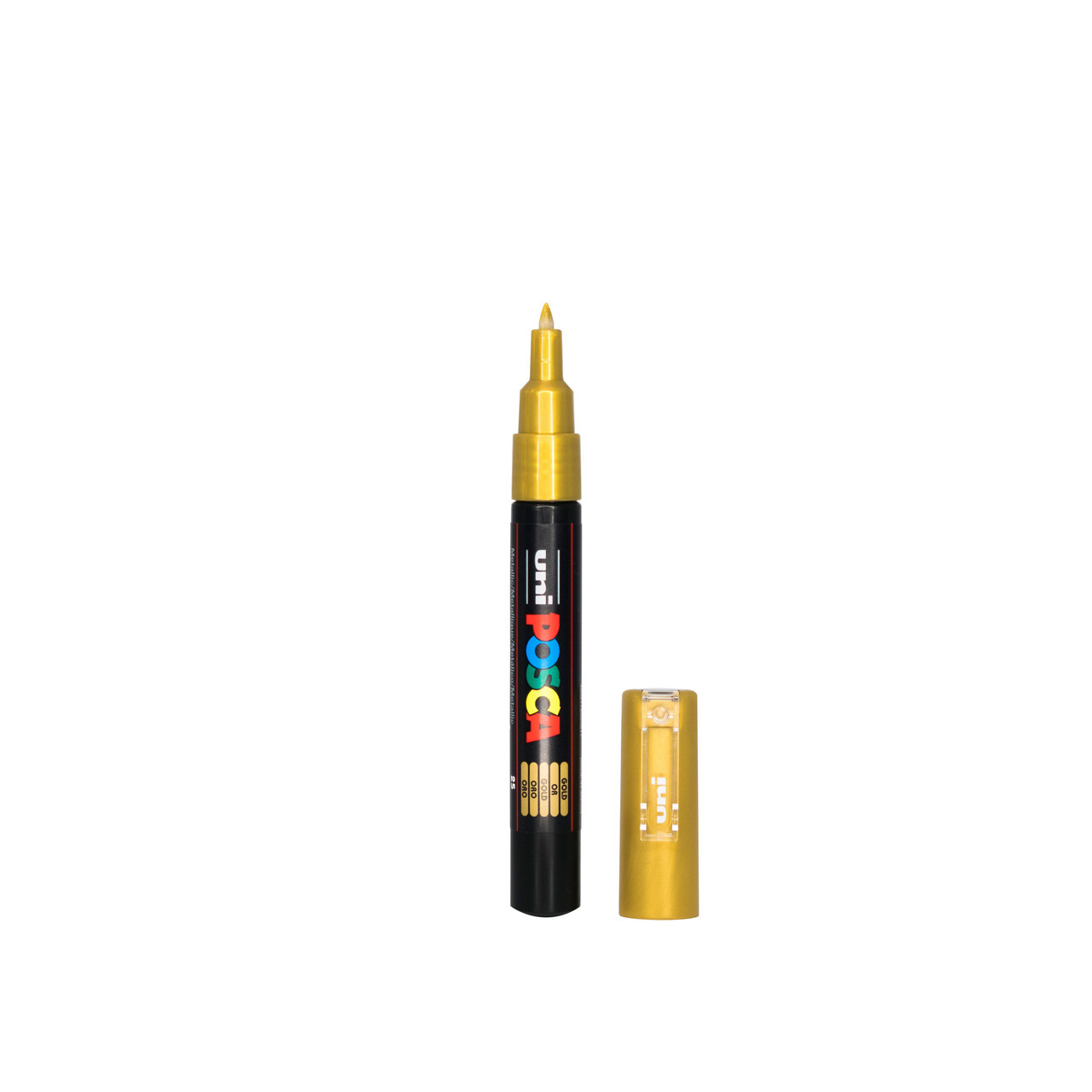 Uniball POSCA PC-1M Gold Paint Marking Pen