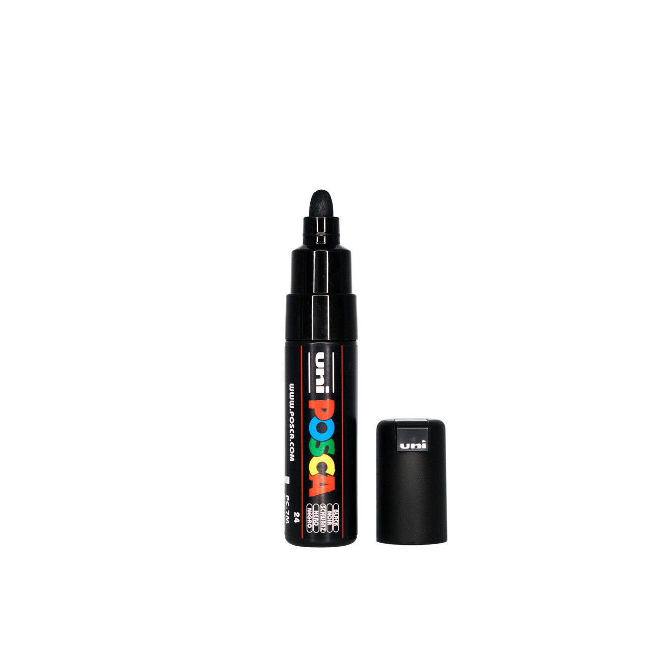 Posca PC-7M Broad Bullet Black Paint Marker