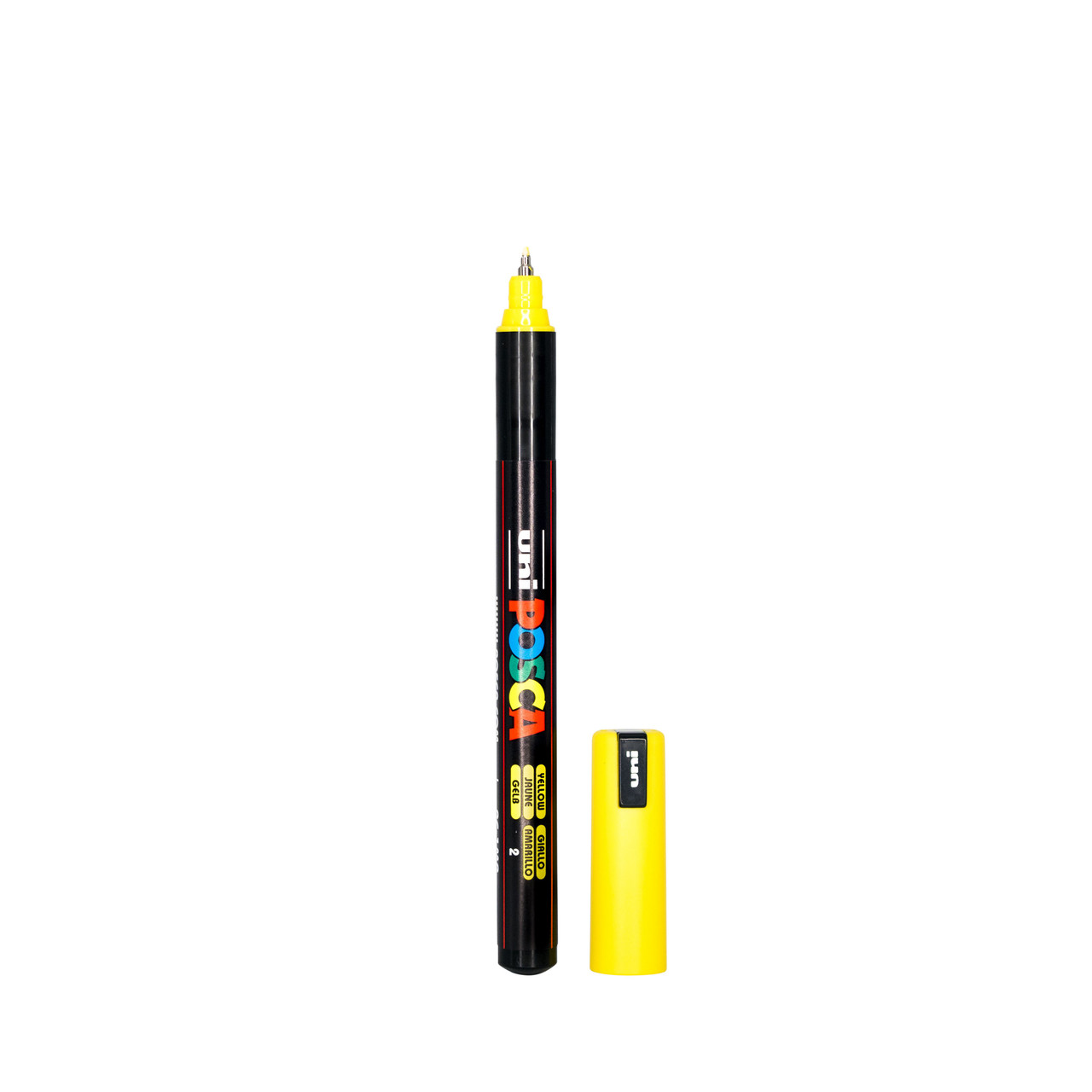 Posca PC-1MR Ultra-Fine Tip Yellow Paint Marker