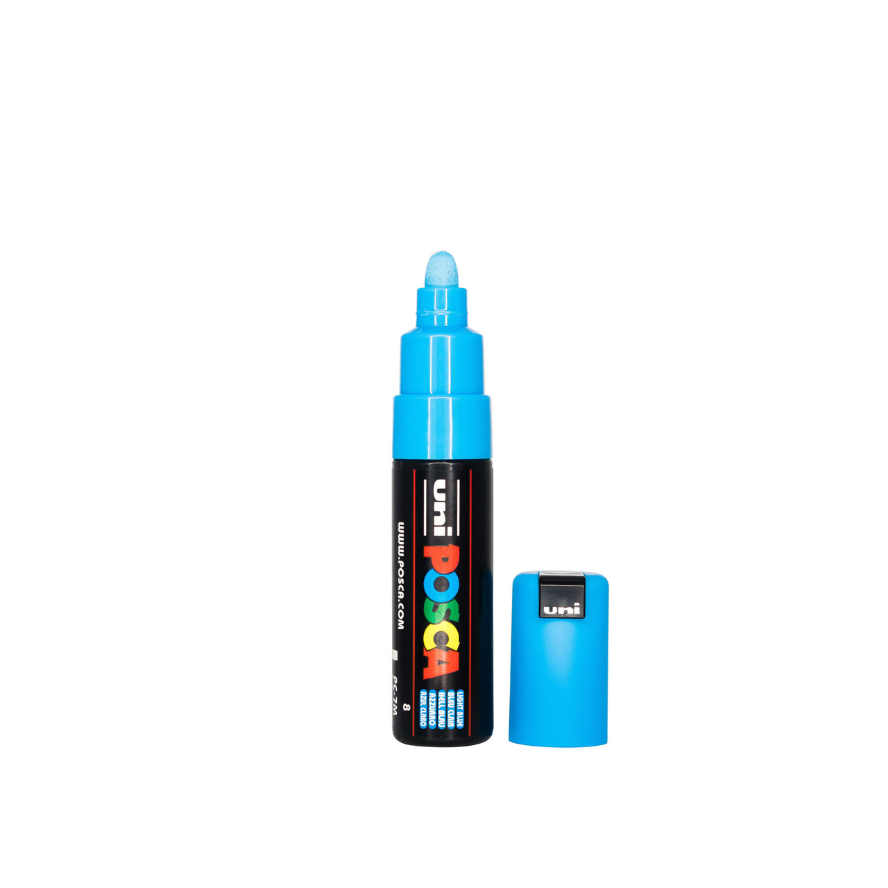 Uniball POSCA PC-7M Light Blue Bullet Tip Paint Marking Pen